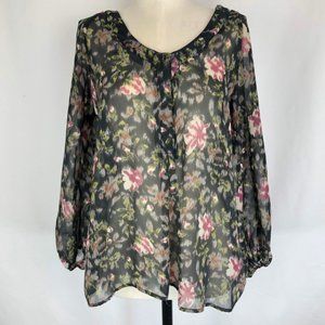 Patterson J. Kincaid Floral Tunic Top